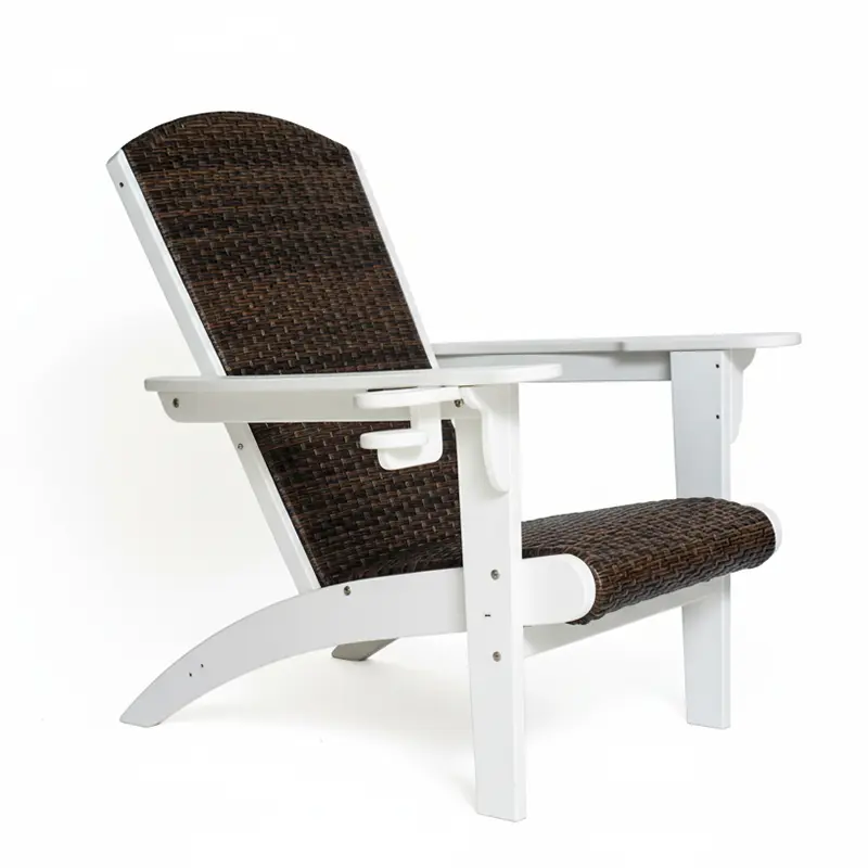 Rattan Adirondack Chairs (3)