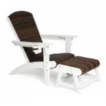 Rattan Adirondack Chairs (4)